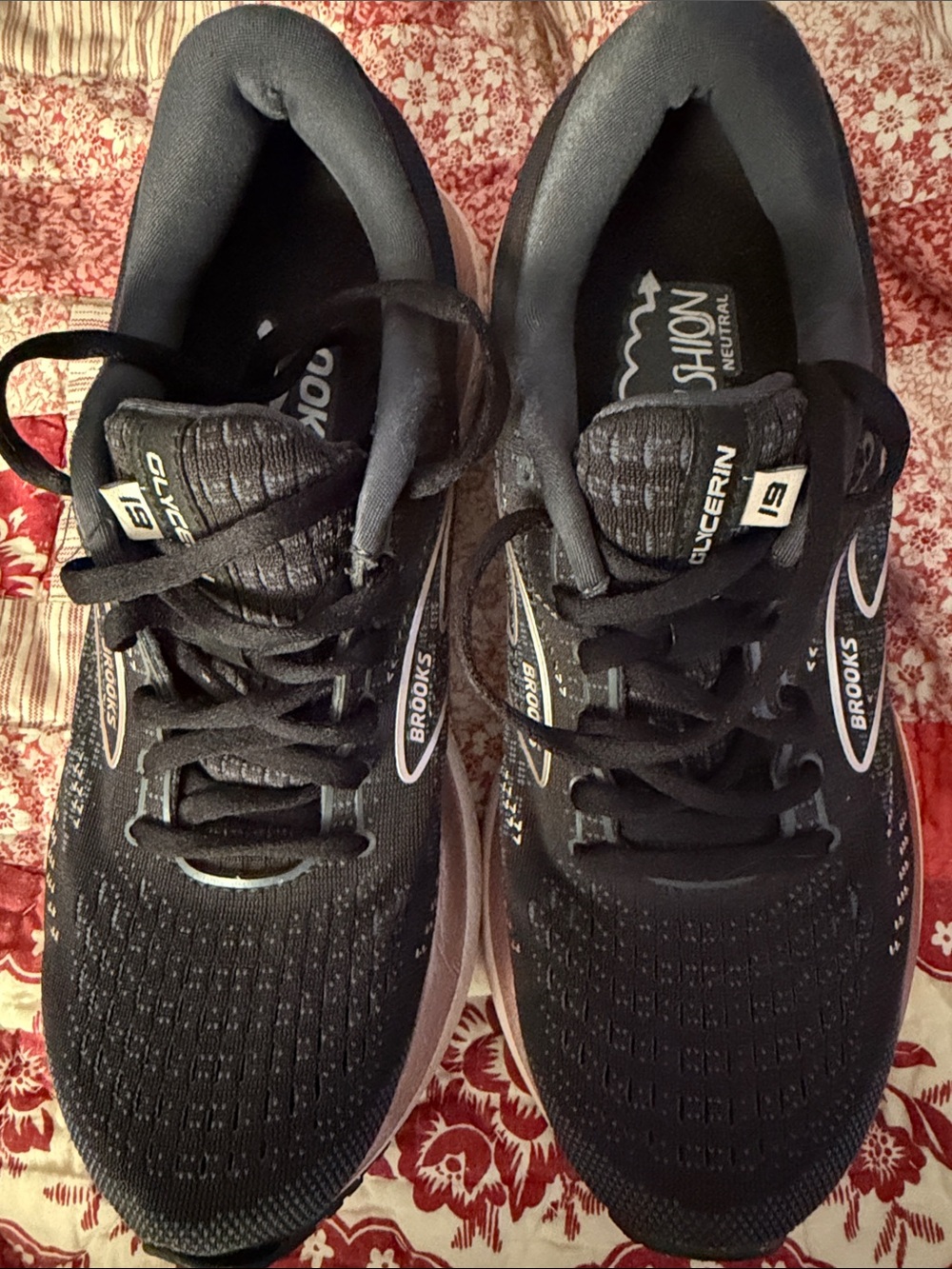 Brooks Black Athletic Running Shoes